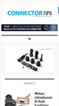 Mobile Screenshot of connectortips.com